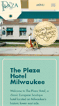 Mobile Screenshot of plazahotelmilwaukee.com